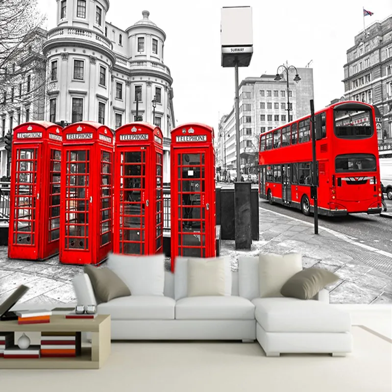 Custom mural 3D red bus wallpaper restaurant hotel coffee house bedroom living room lobby TV wallpaper mural
Custom mural 3D red bus wallpaper restaurant hotel coffee house bedroom living room lobby TV wallpaper mural