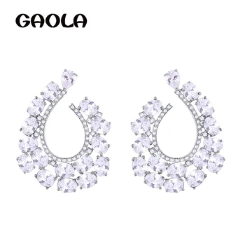 GAOLA 2017 New Fashion Cubic Zirconia Stud Earrings Crystal Brand Earrings for Women and Girl GLE6347
GAOLA 2017 New Fashion Cubic Zirconia Stud Earrings Crystal Brand Earrings for Women and Girl GLE6347