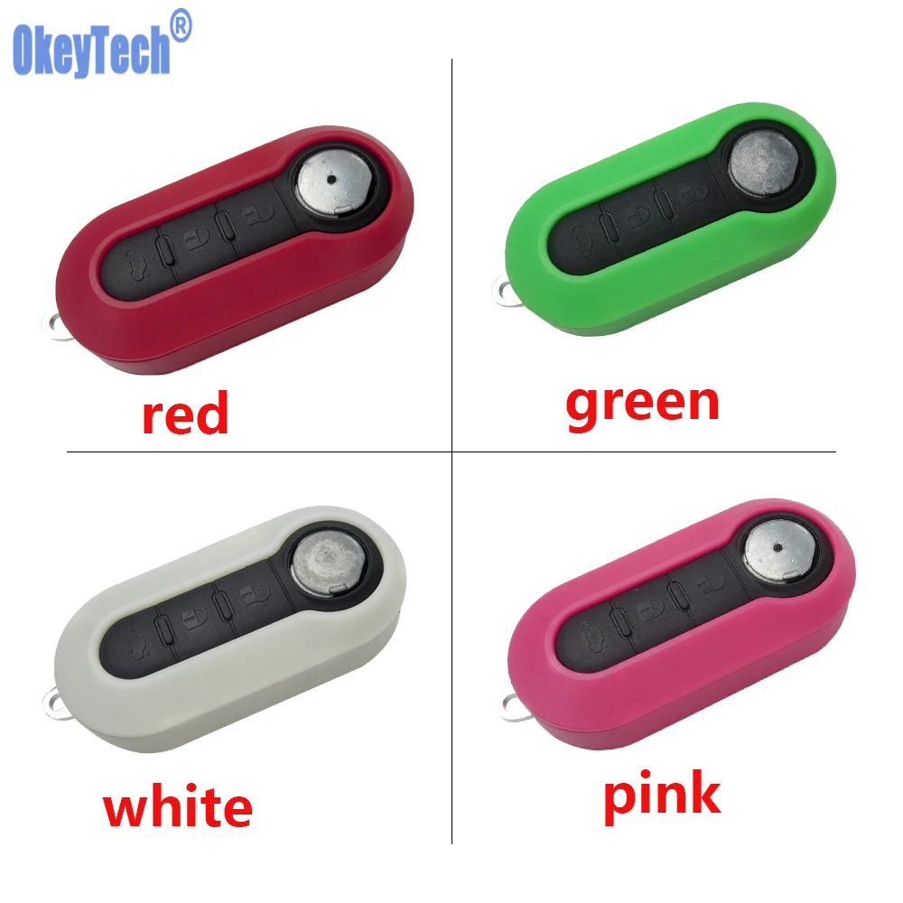 OkeyTech 3 Buttons Replacement Smart Remote Flip Car Key Case Shell for FIAT 500 Punto Ducato Stilo Panda Doblo Car Accessories
OkeyTech 3 Buttons Replacement Smart Remote Flip Car Key Case Shell for FIAT 500 Punto Ducato Stilo Panda Doblo Car Accessories
