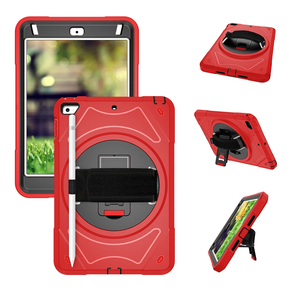 For iPad Mini 4 Mini 5 2019 Case with Pencil Holder TPU Back Cover with 360 Degree Rotation Hand Strap & Stand Protector MTL02
For iPad Mini 4 Mini 5 2019 Case with Pencil Holder TPU Back Cover with 360 Degree Rotation Hand Strap & Stand Protector MTL02