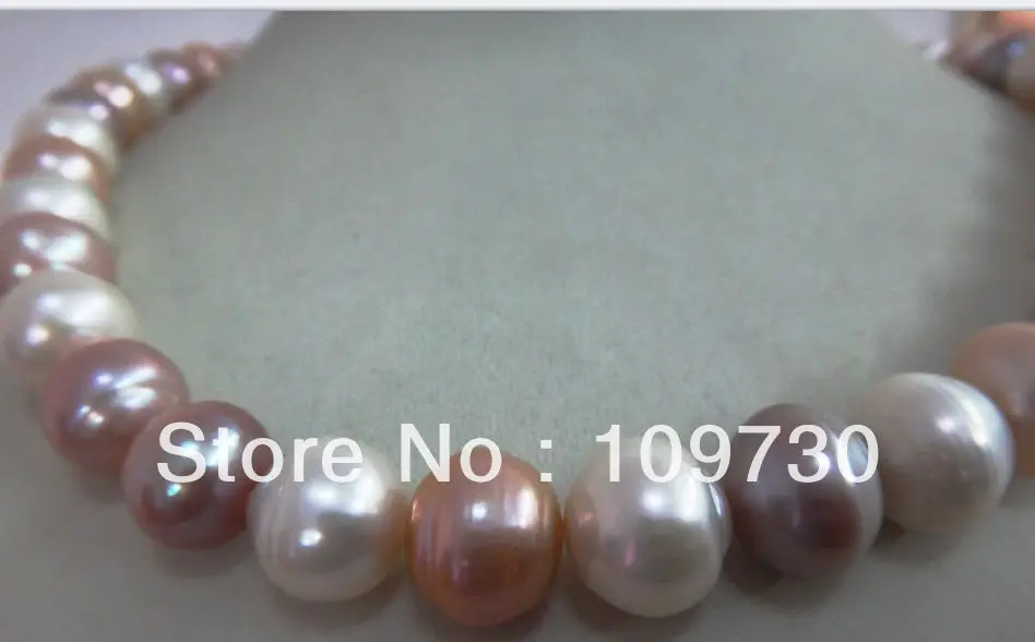 Jewelry 0012198 HUGE 18"11X12MM SOUTH SEA GENUINE WHITE GOLD MULTICOLOR PEARL NECKLACE 14KGP
Jewelry 0012198 HUGE 18"11X12MM SOUTH SEA GENUINE WHITE GOLD MULTICOLOR PEARL NECKLACE 14KGP