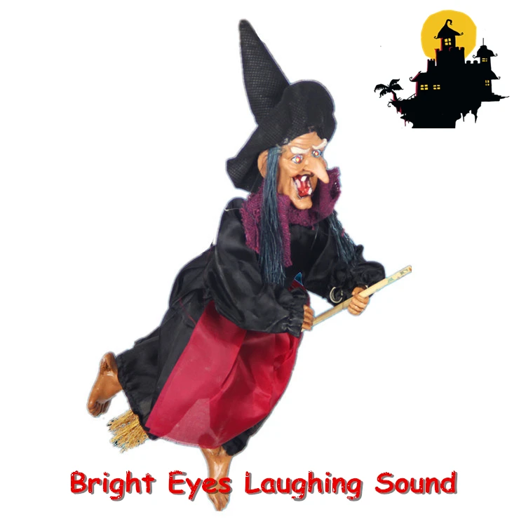 Halloween Decoration Witch Props Bright Eyes Laughing Sound Control Party Decor Horror Halloween Home Decoration Party Supplies
Halloween Decoration Witch Props Bright Eyes Laughing Sound Control Party Decor Horror Halloween Home Decoration Party Supplies
