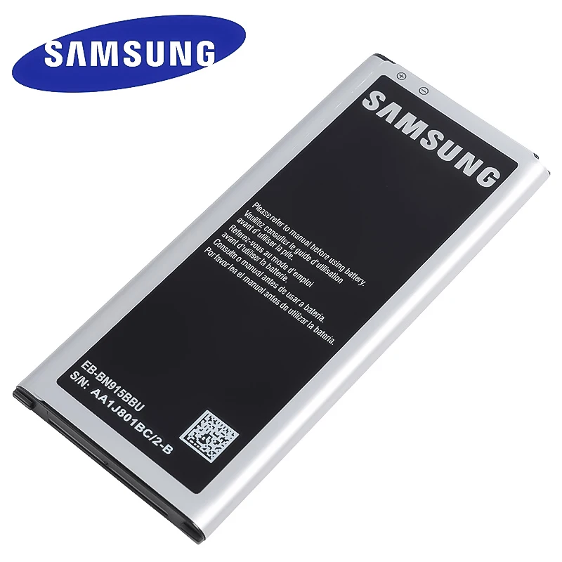 Original Battery For SAMSUNG N915 EB-BN915BBE 3000mAh For Samsung Galaxy Note4 Edge N915F N915G Replacement Phone Battery + NFC
Original Battery For SAMSUNG N915 EB-BN915BBE 3000mAh For Samsung Galaxy Note4 Edge N915F N915G Replacement Phone Battery + NFC