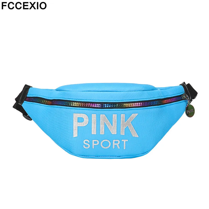 FCCEXIO New PINK Letter Waist Pack Unisex Waist Bag Belt Fashion Fitness Pack For Money Belt Travelling Mobile Phone Bag Pocket
FCCEXIO New PINK Letter Waist Pack Unisex Waist Bag Belt Fashion Fitness Pack For Money Belt Travelling Mobile Phone Bag Pocket