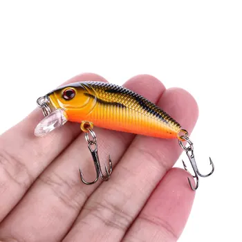 HENGJIA Minnow Fishing Lures 5cm 4g Floating Isca Japan Hard Bait Bass Topwater Pesca Wobblers Crankbait Fishing Tackle
HENGJIA Minnow Fishing Lures 5cm 4g Floating Isca Japan Hard Bait Bass Topwater Pesca Wobblers Crankbait Fishing Tackle