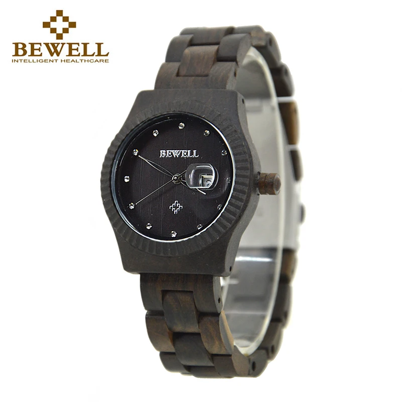 BEWELL Women's Watches Women Wooden Watches Automatic Date Quartz Watches Brand Design Casual Wood Watches Trends Couples 064AL
BEWELL Women's Watches Women Wooden Watches Automatic Date Quartz Watches Brand Design Casual Wood Watches Trends Couples 064AL