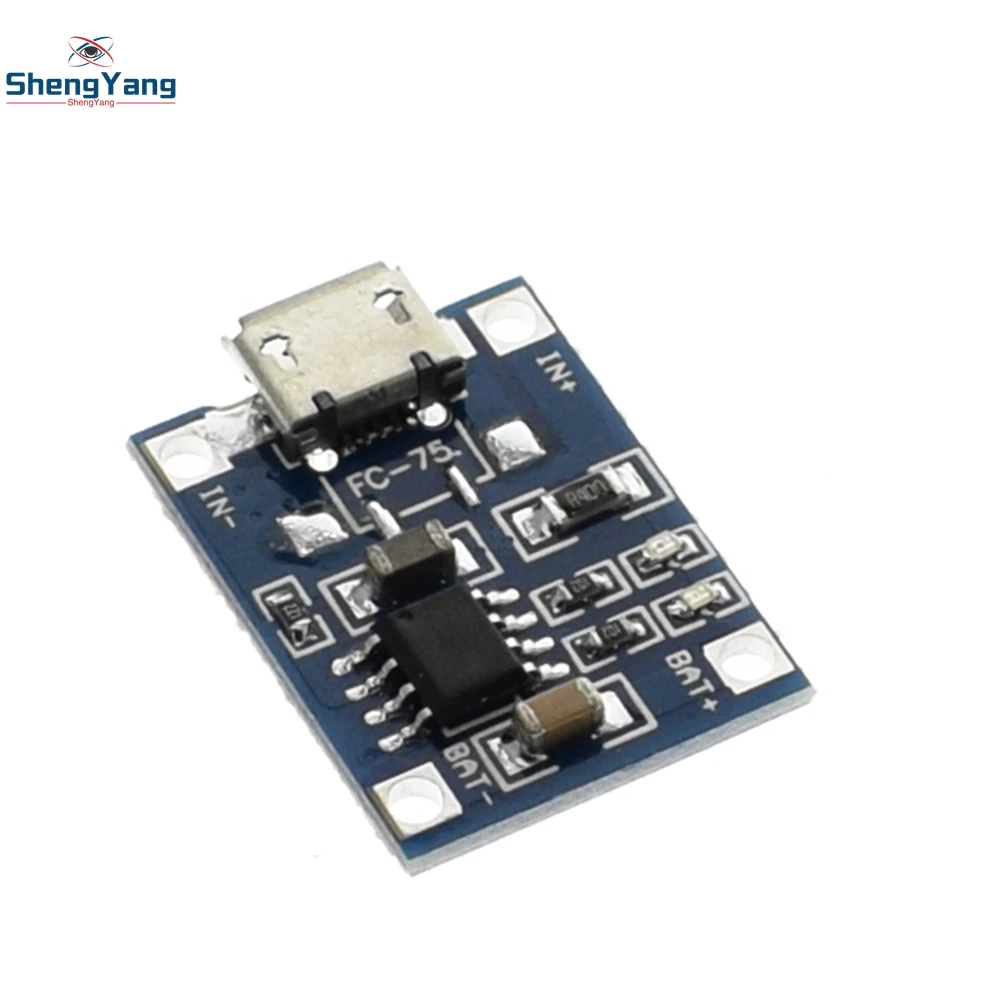 5pcs ShengYang TP4056 1A Lipo Battery Charging Board Charger Module lithium battery DIY MICRO Port Mike USB
5pcs ShengYang TP4056 1A Lipo Battery Charging Board Charger Module lithium battery DIY MICRO Port Mike USB