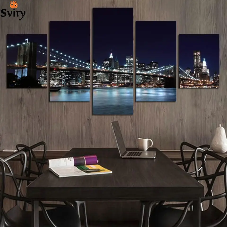 Canvas Prints New York City Landscape Oil Painting Beautiful Modern Bridge Picture Wall Art Decor Painting Printed On Canvas
Canvas Prints New York City Landscape Oil Painting Beautiful Modern Bridge Picture Wall Art Decor Painting Printed On Canvas