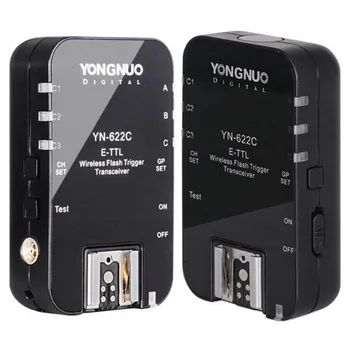 Yongnuo YN 622C, YN-622C Wireless ETTL HSS 1/8000S Flash Trigger 2 Transceivers for Canon 1100D 1000D 650D 600D 550D 7D 5DII 50D
Yongnuo YN 622C, YN-622C Wireless ETTL HSS 1/8000S Flash Trigger 2 Transceivers for Canon 1100D 1000D 650D 600D 550D 7D 5DII 50D
