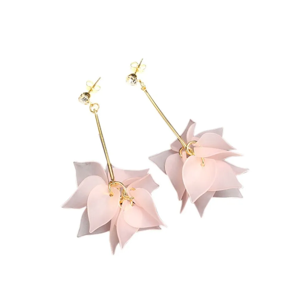 Simple Flower Petals Earrings Women's Long Earrings Vintage Boho Style Earrings Petal Statement Big Earrings Fashion Jewelry
Simple Flower Petals Earrings Women's Long Earrings Vintage Boho Style Earrings Petal Statement Big Earrings Fashion Jewelry