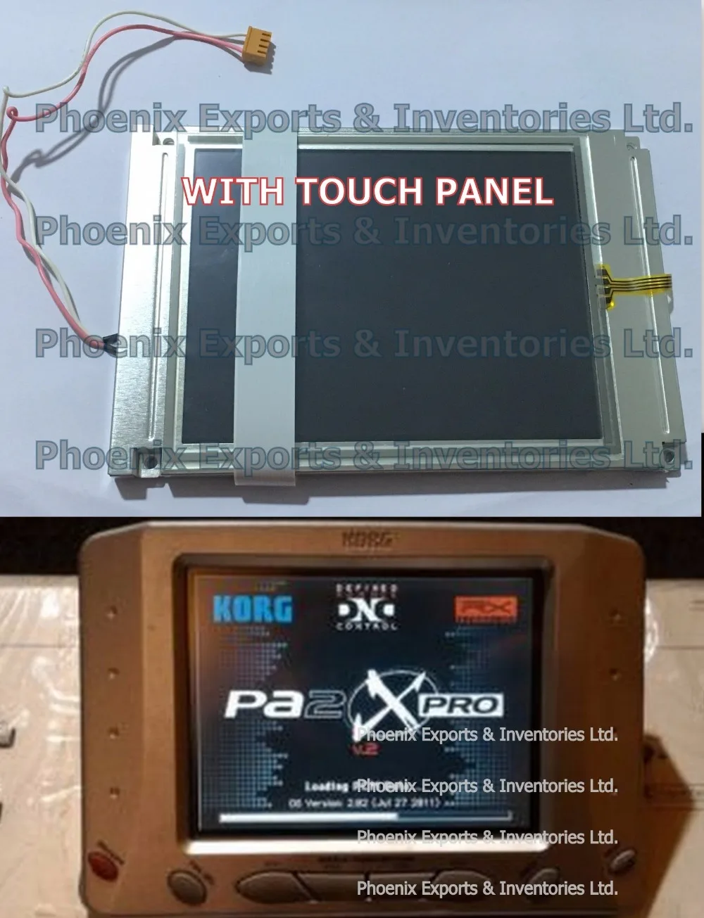 Brand New Korg Display with Touch Screen Digitizer for Korg PA2X PRO LCD Screen Display Panel PA2XPRO WITH TOUCH SCREEN PAD
Brand New Korg Display with Touch Screen Digitizer for Korg PA2X PRO LCD Screen Display Panel PA2XPRO WITH TOUCH SCREEN PAD