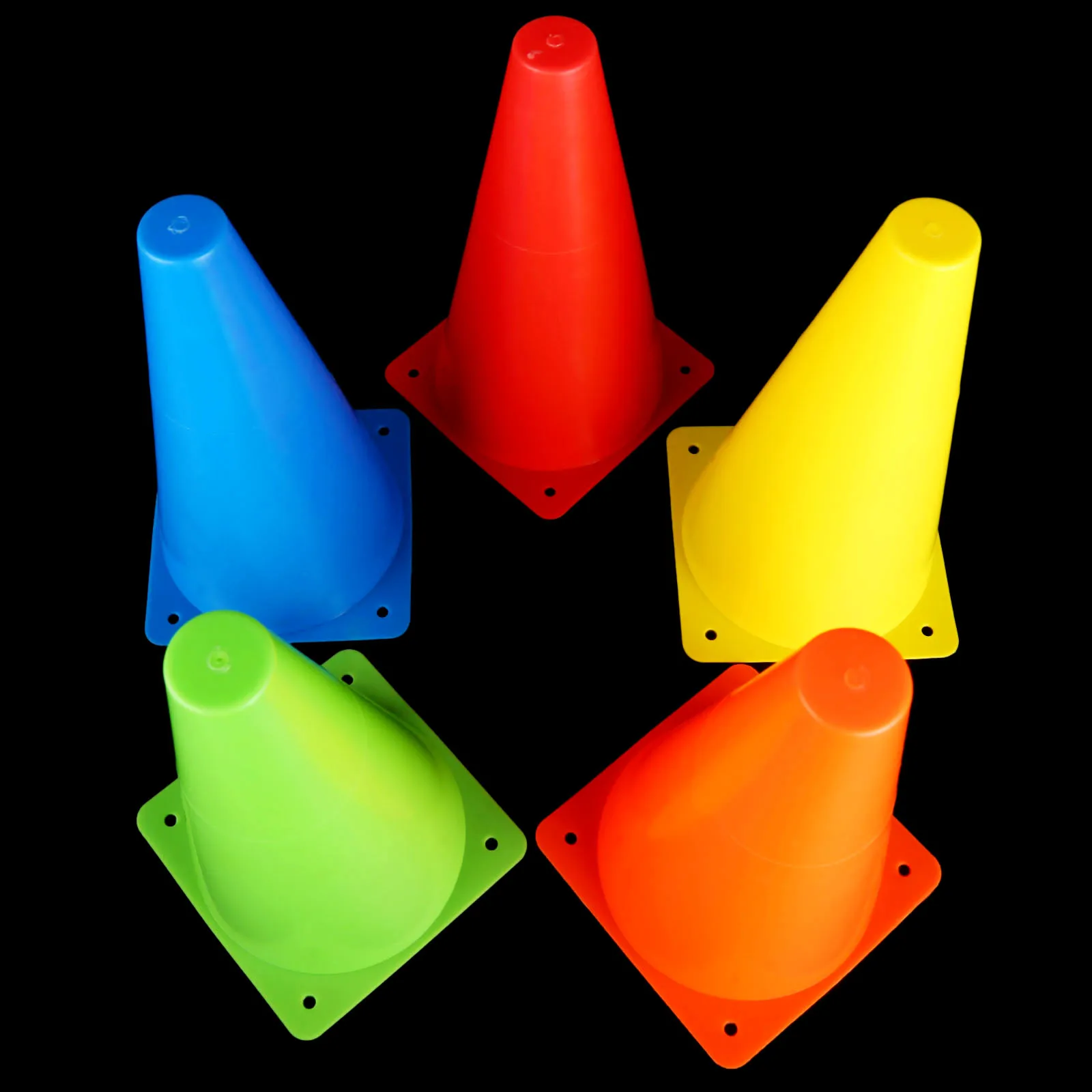 1 Pc 9" 23cm Plastic Stadium Marking Soccer Agility Training Cone Marker Fit Free Slalom Skate Pile Cup Football Speed Practice
1 Pc 9" 23cm Plastic Stadium Marking Soccer Agility Training Cone Marker Fit Free Slalom Skate Pile Cup Football Speed Practice