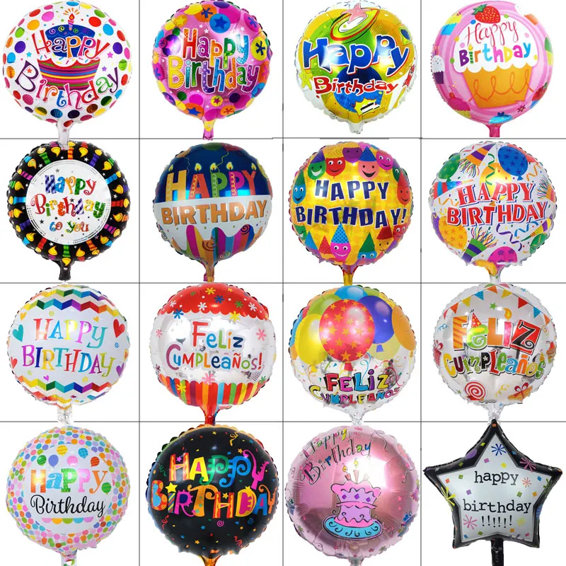 free shipping 1PC 18-inch happy birthday balloon Aluminum foil Helium balloons birthday party decorations kids toy Supplies
free shipping 1PC 18-inch happy birthday balloon Aluminum foil Helium balloons birthday party decorations kids toy Supplies