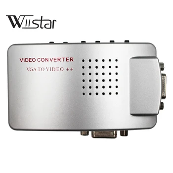 VGA To TV AV RCA Signal Composite Adapter Converter Video Switch Box PC To TV AV Monitor Composite for Computer Laptop PC
VGA To TV AV RCA Signal Composite Adapter Converter Video Switch Box PC To TV AV Monitor Composite for Computer Laptop PC