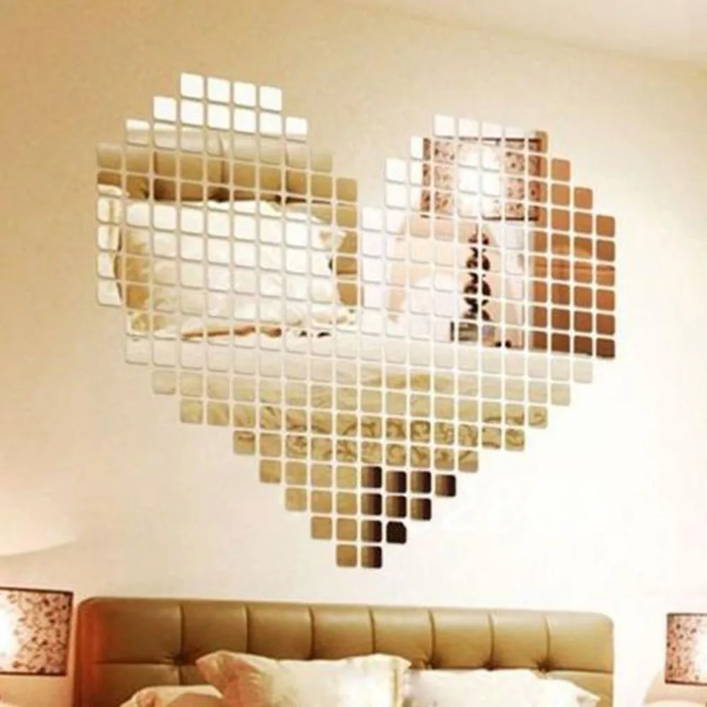 100Pcs 2x2cm Bling Bling Acrylic 3D Wall Sticker Mosaic Mirror Effect Sofa Room Home Decor Self-adhesive Mirror Tiles Stickers
100Pcs 2x2cm Bling Bling Acrylic 3D Wall Sticker Mosaic Mirror Effect Sofa Room Home Decor Self-adhesive Mirror Tiles Stickers