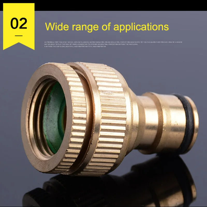 Garden Tap Water Pipe Connector Brass 1/2" 3/4" Quick Release Hosepipe Hose Lock -Drop
Garden Tap Water Pipe Connector Brass 1/2" 3/4" Quick Release Hosepipe Hose Lock -Drop