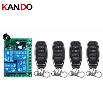 DC12V 4CH 10A 315mhz RF Wireless Remote Control Relay Switch Security System Garage Door Gate Electric Doors shutter/window/lamp
DC12V 4CH 10A 315mhz RF Wireless Remote Control Relay Switch Security System Garage Door Gate Electric Doors shutter/window/lamp