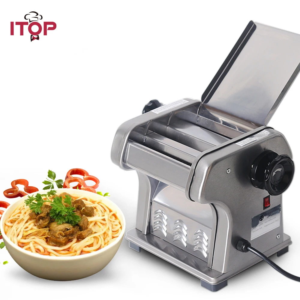 ITOP Commercial Electric Noodles Maker Pasta Cutter Machine,0.5-3mm Adjustable thickness Dough Pasta Cutter Maker
ITOP Commercial Electric Noodles Maker Pasta Cutter Machine,0.5-3mm Adjustable thickness Dough Pasta Cutter Maker