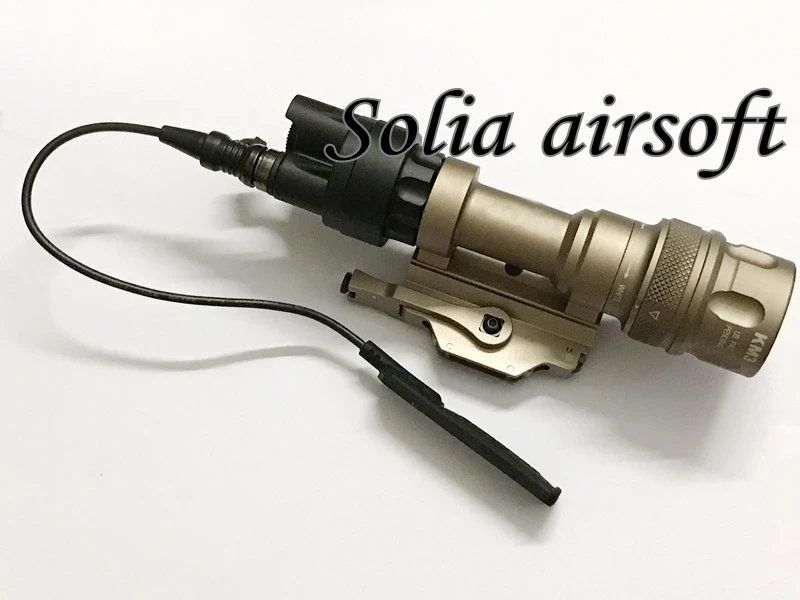 Newest M952V IR Scout Light QD Mount LED WeaponLight Waterproof Flashlight Constant White / IR /Momentary White Output
Newest M952V IR Scout Light QD Mount LED WeaponLight Waterproof Flashlight Constant White / IR /Momentary White Output