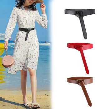 Waistband Women Waist Belt Fashion Shirt Dress Decor Party Solid Leisure Ladies Knotted Corset Artificial Leather Accessories
Waistband Women Waist Belt Fashion Shirt Dress Decor Party Solid Leisure Ladies Knotted Corset Artificial Leather Accessories