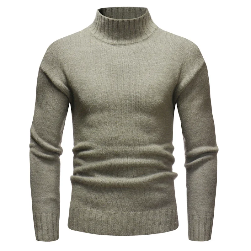 Sweater spring and autumn new men's solid color round neck micro-elastic sweater large size S-3XL men's casual straight pullover
Sweater spring and autumn new men's solid color round neck micro-elastic sweater large size S-3XL men's casual straight pullover