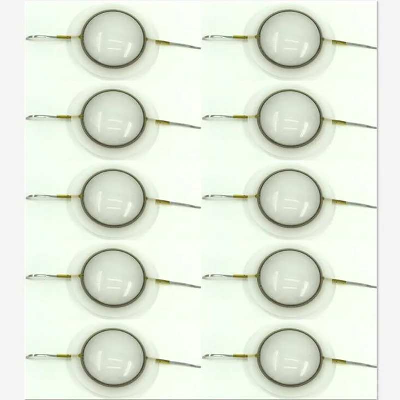 10 pcs 44.4mm DE250-8 DE160-8 Treble Voice Coil Milk white film 44.5 core copper clad aluminum coil Speaker Repair film
10 pcs 44.4mm DE250-8 DE160-8 Treble Voice Coil Milk white film 44.5 core copper clad aluminum coil Speaker Repair film