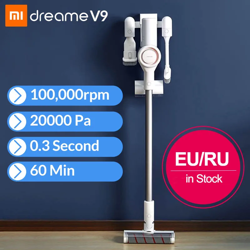 Dreame V9P Handheld Wireless Vacuum Cleaner Portable Cordless Cyclone Filter Carpet Dust Collector Carpet Sweep Home for xiaomi
Dreame V9P Handheld Wireless Vacuum Cleaner Portable Cordless Cyclone Filter Carpet Dust Collector Carpet Sweep Home for xiaomi