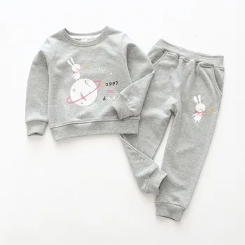 2018 New Autumn Cartoon Rabbit Casual Girls Children Clothing Sets Girls Sweatshirts+Pants 2pc Sets Children Clothing Suits 3-7Y
2018 New Autumn Cartoon Rabbit Casual Girls Children Clothing Sets Girls Sweatshirts+Pants 2pc Sets Children Clothing Suits 3-7Y