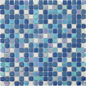 Snow White Marble Stone mixed Iridescence Blue Crystal Glass Mosaic Wall Tile for Kitchen Backsplash Wall Sticker Floor Tile
Snow White Marble Stone mixed Iridescence Blue Crystal Glass Mosaic Wall Tile for Kitchen Backsplash Wall Sticker Floor Tile