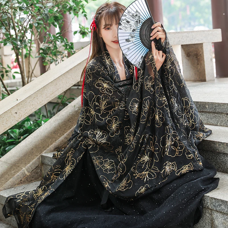 2019 New Black/Red Hanfu For Women Costume Chinese Top+Skirt+Coat Cosplay Costumes Swing Dancer Theme Opera Stage Costume BL15
2019 New Black/Red Hanfu For Women Costume Chinese Top+Skirt+Coat Cosplay Costumes Swing Dancer Theme Opera Stage Costume BL15