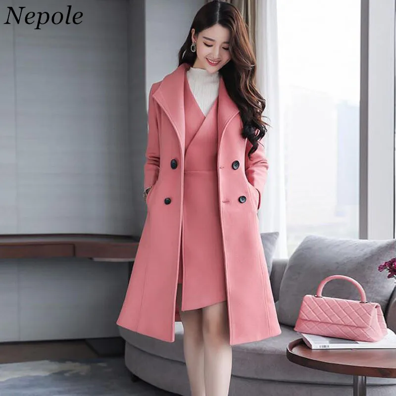 Neploe Fashion Two Pieces Set Sleeveless Dress+Coat Solid Sashes Women Winter Suits 2019 Autumn Winter New OF Chic Suit 69411
Neploe Fashion Two Pieces Set Sleeveless Dress+Coat Solid Sashes Women Winter Suits 2019 Autumn Winter New OF Chic Suit 69411