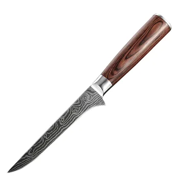 Laser Decorative Patterned Stainless Steel Professional Filleting Knife Eviscerate Fish Cutter Fishing Bait Tool Boning Knives
Laser Decorative Patterned Stainless Steel Professional Filleting Knife Eviscerate Fish Cutter Fishing Bait Tool Boning Knives