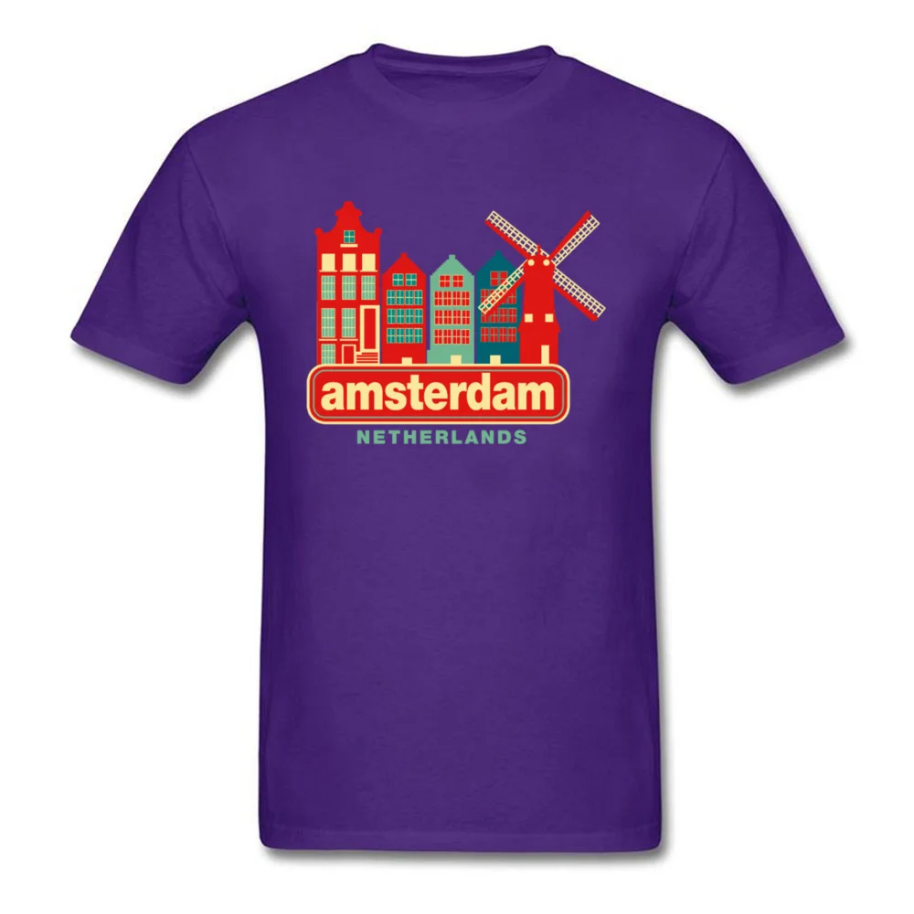 Vintage Amsterdam Netherlands_purple