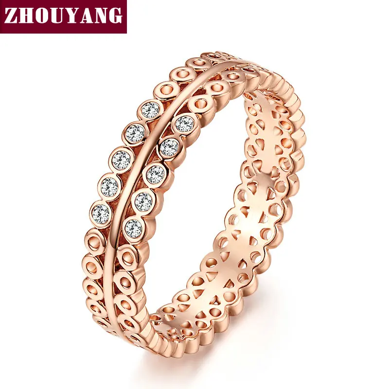 Round Hollowed-out Rose Gold Color Fashion Ring Austrian Crystals Full Sizes Top Quality ZYR413 ZYR414
Round Hollowed-out Rose Gold Color Fashion Ring Austrian Crystals Full Sizes Top Quality ZYR413 ZYR414