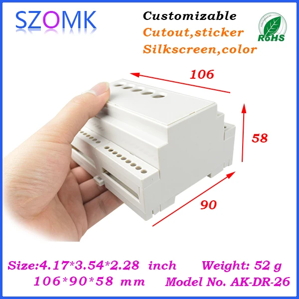 szomk enclosure switch box (10 pcs) 106*90*58mm distribution box plastic enclosures electronic case
szomk enclosure switch box (10 pcs) 106*90*58mm distribution box plastic enclosures electronic case