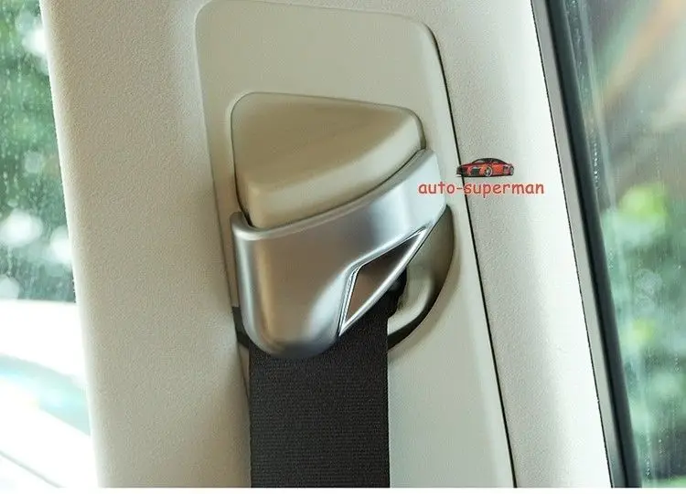 Chrome B pillar Seat safety belt adjust cover trim For LEXUS RX350 NX200 2016-UP
Chrome B pillar Seat safety belt adjust cover trim For LEXUS RX350 NX200 2016-UP