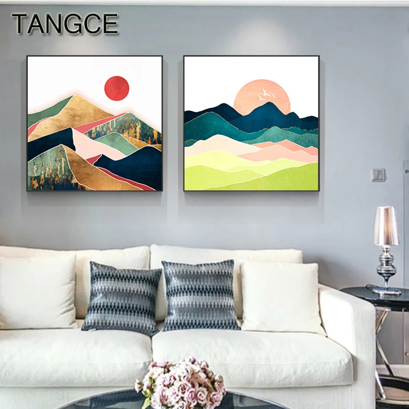 Abstract Mountain view Canvas Painting Nordic Wall Art Pictures Pink Poster Print for Living Room Bedroom Aisle Pop Modern Art
Abstract Mountain view Canvas Painting Nordic Wall Art Pictures Pink Poster Print for Living Room Bedroom Aisle Pop Modern Art