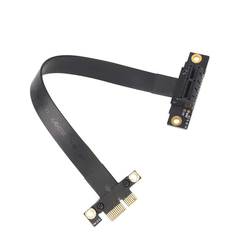 Sukvas pci-e 1x to 1x Male to Male pcie x1 Riser Adapter Extension Cable Extender Cord PCIe3.0 8Gbps EMI Shielding Customized Cable Length: 5cm Sukvas pci-e 1x to 1x Male to Male pcie x1 Riser Adapter Extension Cable Extender Cord PCIe3.0 8Gbps EMI Shielding Customized Cable Length: 5cm