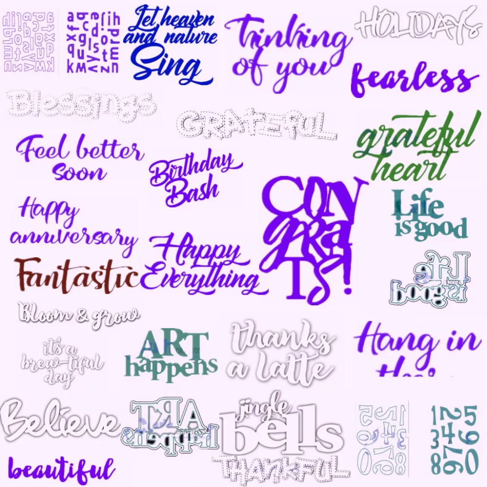 Alphabets Words Universal Metal Cutting Dies Stencil For Scrapbooking Embossing DIY Paper Card album Handcrafts Templates 2019
Alphabets Words Universal Metal Cutting Dies Stencil For Scrapbooking Embossing DIY Paper Card album Handcrafts Templates 2019