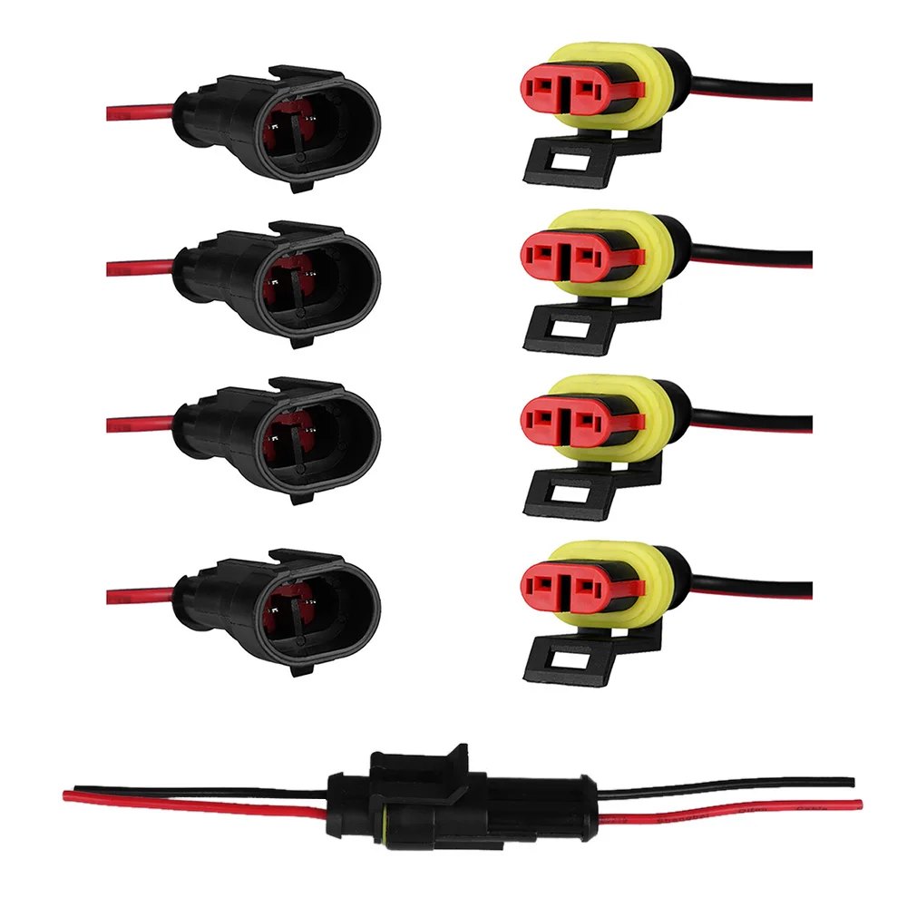 1PC 2 Pin Way Car SUV Boat Sealed Waterproof Electrical Wire Connector Plug Terminal
1PC 2 Pin Way Car SUV Boat Sealed Waterproof Electrical Wire Connector Plug Terminal