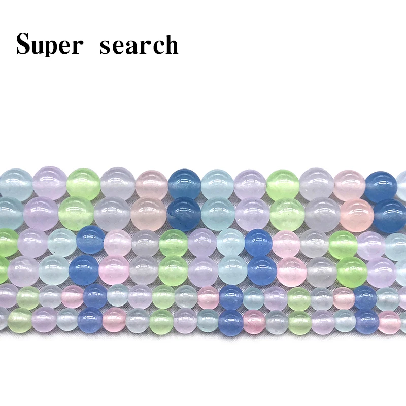 Natural Chalcedony Colour White Stone loose Round Beads For Jewelry Making DIY Bracelet Woman Necklace6 8 10 MM Strand
Natural Chalcedony Colour White Stone loose Round Beads For Jewelry Making DIY Bracelet Woman Necklace6 8 10 MM Strand
