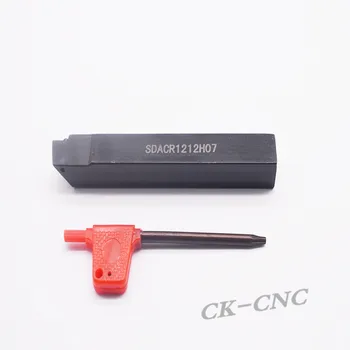 SDACR1212H07 12*12*100mm 55degreeCNC Lathe External Cutting Tool Right Holder For DC**0702 inserts
SDACR1212H07 12*12*100mm 55degreeCNC Lathe External Cutting Tool Right Holder For DC**0702 inserts