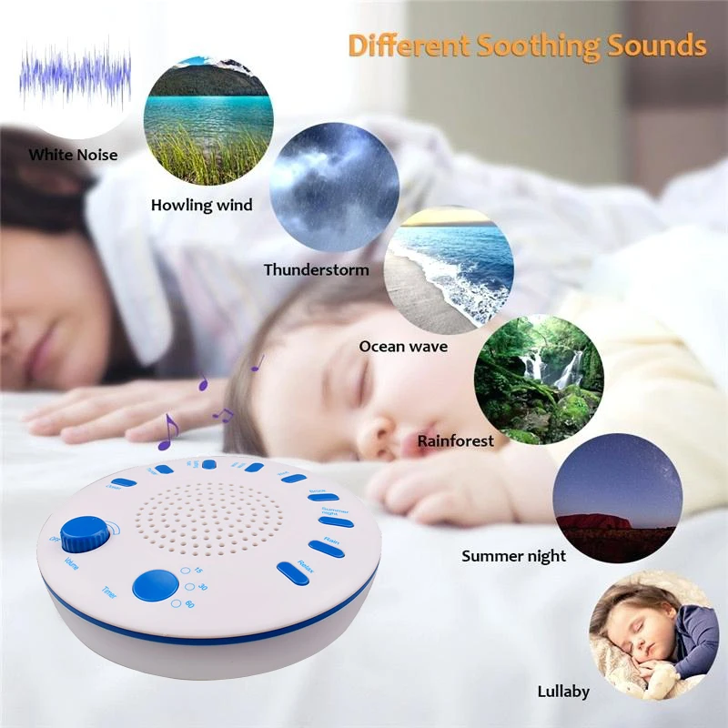 Baby Soothing Sleep Helper Night Light Sleep Aid Timing Music Fall Asleep Easier Machine White Noise Sound
Baby Soothing Sleep Helper Night Light Sleep Aid Timing Music Fall Asleep Easier Machine White Noise Sound