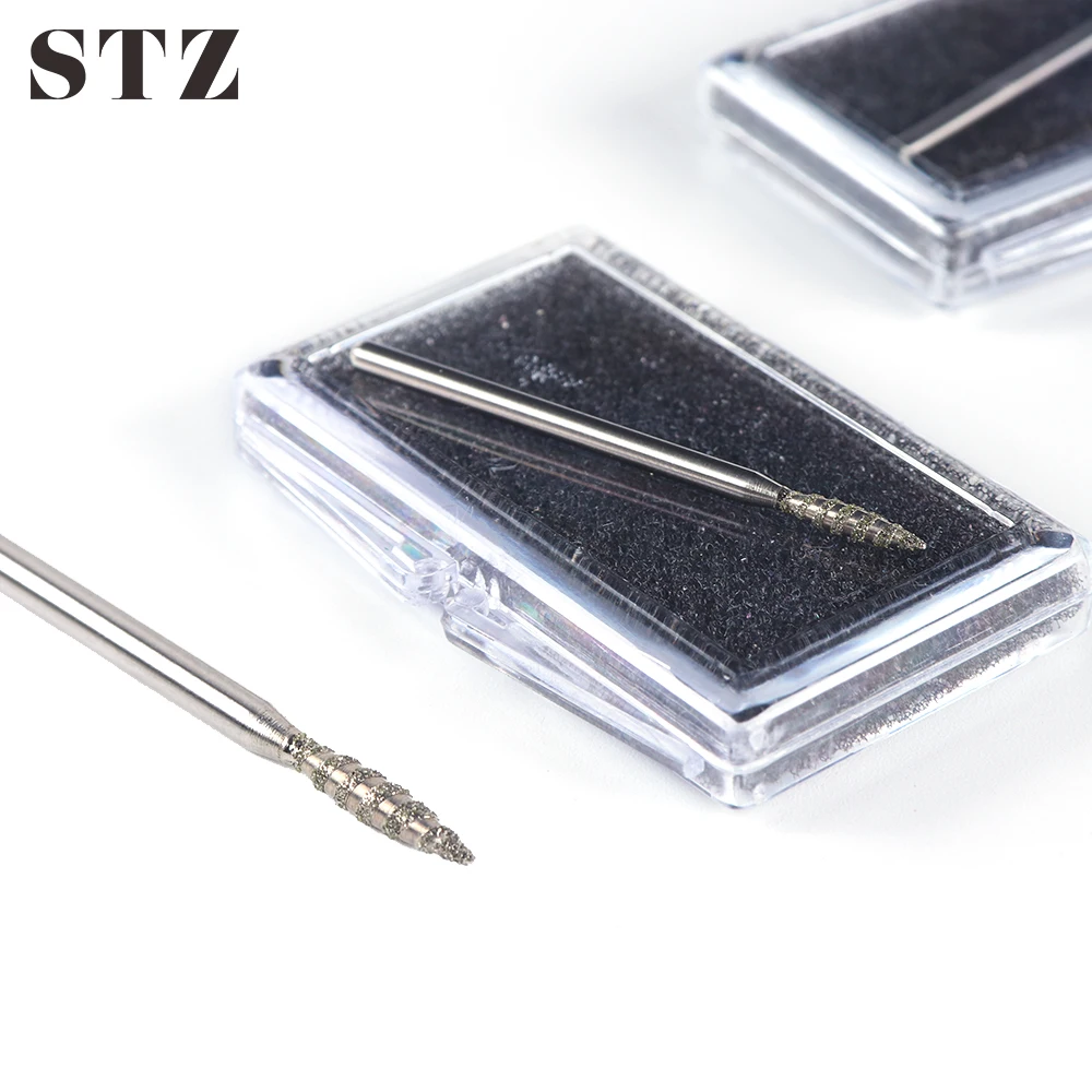 STZ 1pcs Diamond Nail Drill Bits Cutters For Manicure Spiral Metal Bit Dead Skin Cuticle Cleaner Polishing Pedicure Tools #968
STZ 1pcs Diamond Nail Drill Bits Cutters For Manicure Spiral Metal Bit Dead Skin Cuticle Cleaner Polishing Pedicure Tools #968