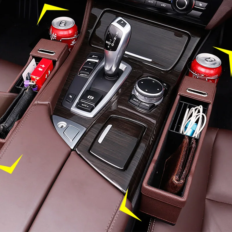 Car Seat Crevice Storage Box Cup Drink Holder Organizer Auto Gap Pocket Stowing Tidying Slit for Wallet Phone Coins Cigarette
Car Seat Crevice Storage Box Cup Drink Holder Organizer Auto Gap Pocket Stowing Tidying Slit for Wallet Phone Coins Cigarette