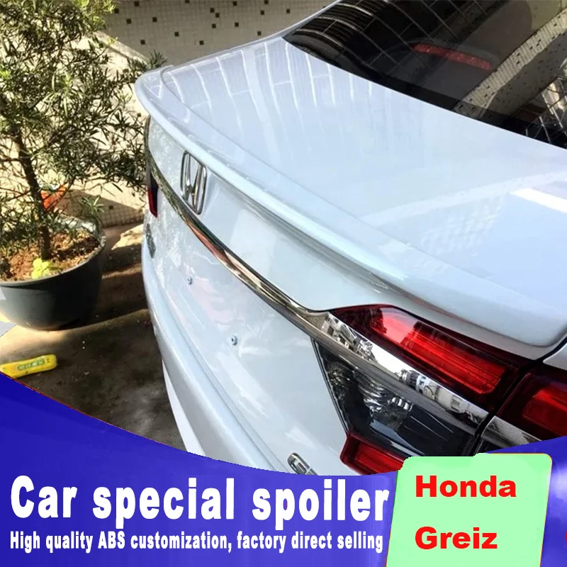 high quality strong fixed ABS material spoiler for honda Greiz 2016 year by primer or black white color paint spoiler
high quality strong fixed ABS material spoiler for honda Greiz 2016 year by primer or black white color paint spoiler