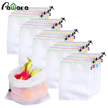 Reusable Produce Bags Premium Washable Mesh Produce Bags for Grocery Shopping Storage Fruit Vegetable Garden Produce Net Bags
Reusable Produce Bags Premium Washable Mesh Produce Bags for Grocery Shopping Storage Fruit Vegetable Garden Produce Net Bags