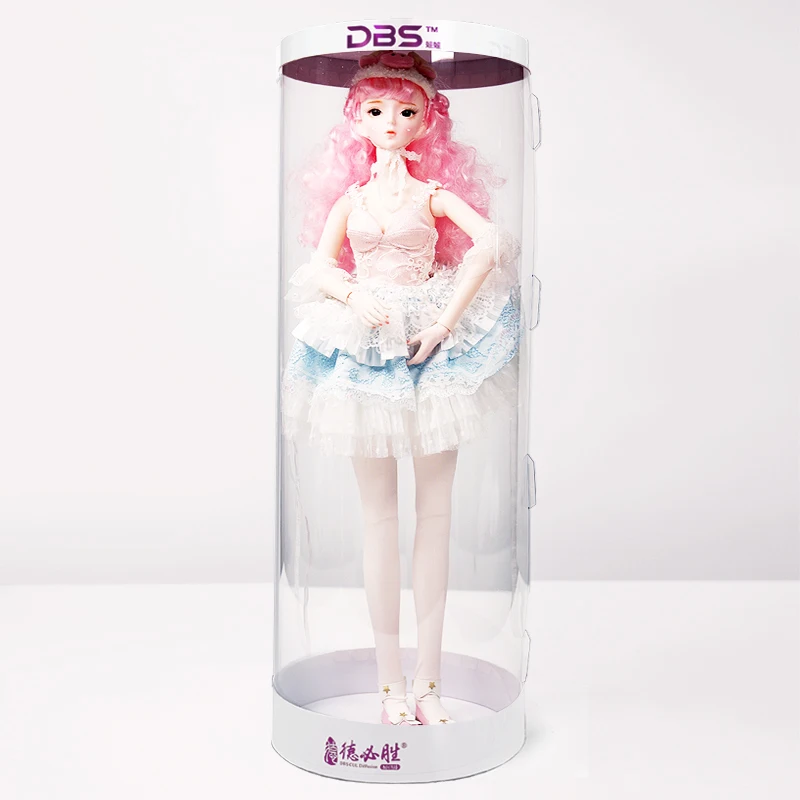 Estartek DBS 1/3 Dust-proof Display Transparent Round Box for BJD Doll Display 66cm
Estartek DBS 1/3 Dust-proof Display Transparent Round Box for BJD Doll Display 66cm
