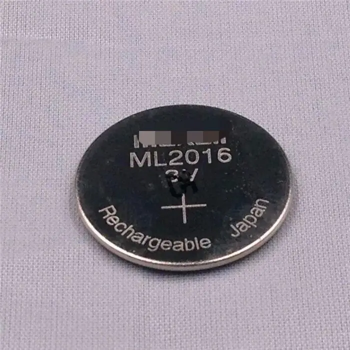 1PCS/LOT New Original Maxell ML2016 ML 2016 3v Li-Ion Lithium Ion Rechargeable Coin Cell Button CMOS RTC Battery Batteries
1PCS/LOT New Original Maxell ML2016 ML 2016 3v Li-Ion Lithium Ion Rechargeable Coin Cell Button CMOS RTC Battery Batteries