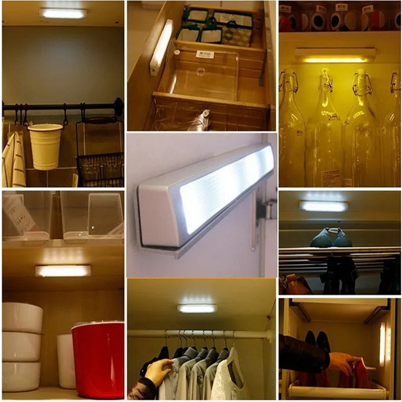 1 Piece 4 LED Auto Shaking Sensor Light Drawer Closet Lamp AAA Battery Powered For Kitchen Living Room Bedroom Drawer Cabinet
1 Piece 4 LED Auto Shaking Sensor Light Drawer Closet Lamp AAA Battery Powered For Kitchen Living Room Bedroom Drawer Cabinet